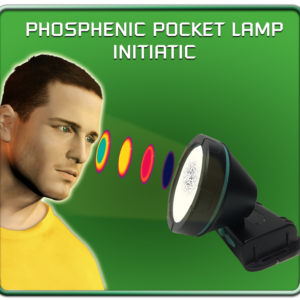 PHOSPHENIC POCKET LAMP INITIATIC + Lampadina 75w